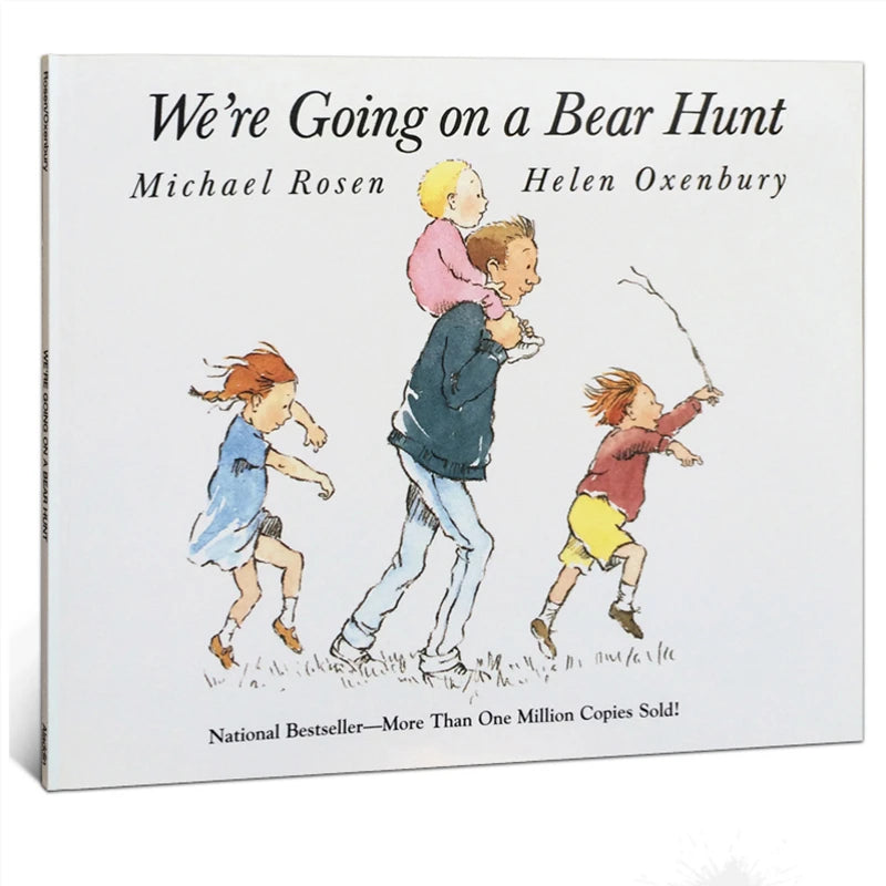 We're Going on a Bear Hunt Stories Picture card Book For Children
