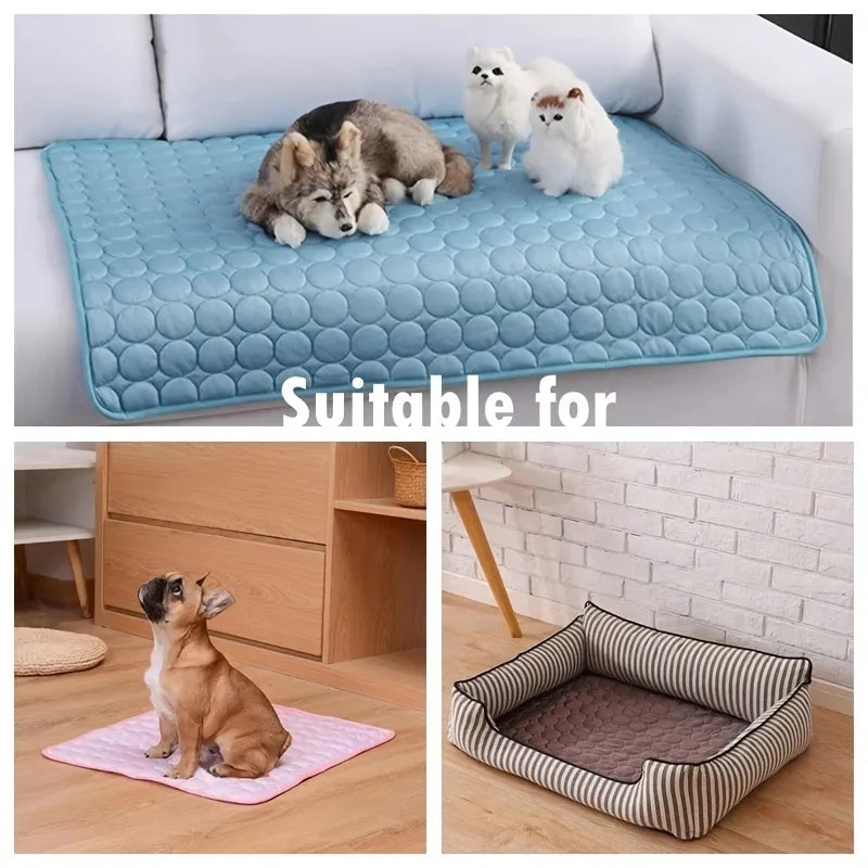 Dog Cooling Mat Summer Cold Bed Extra Large For Small Big Dogs, Cats