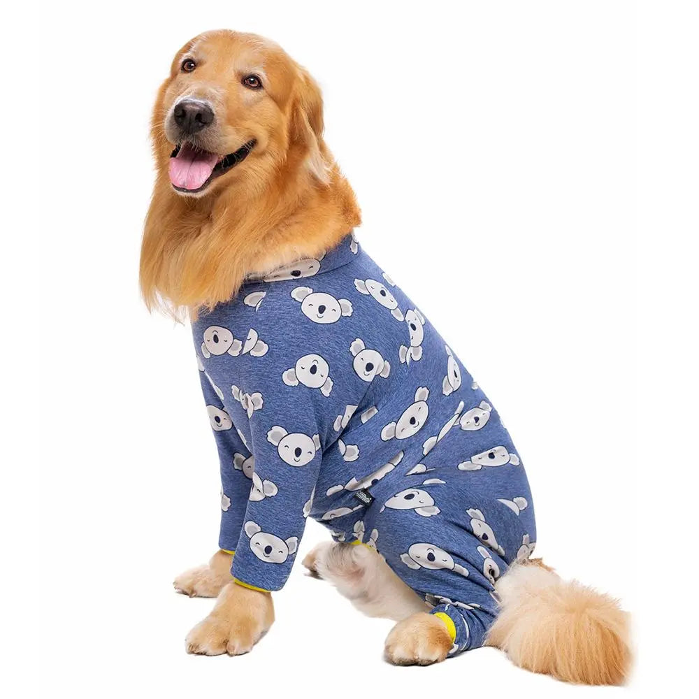 Cotton Dog Clothes Pajamas Jumpsuits