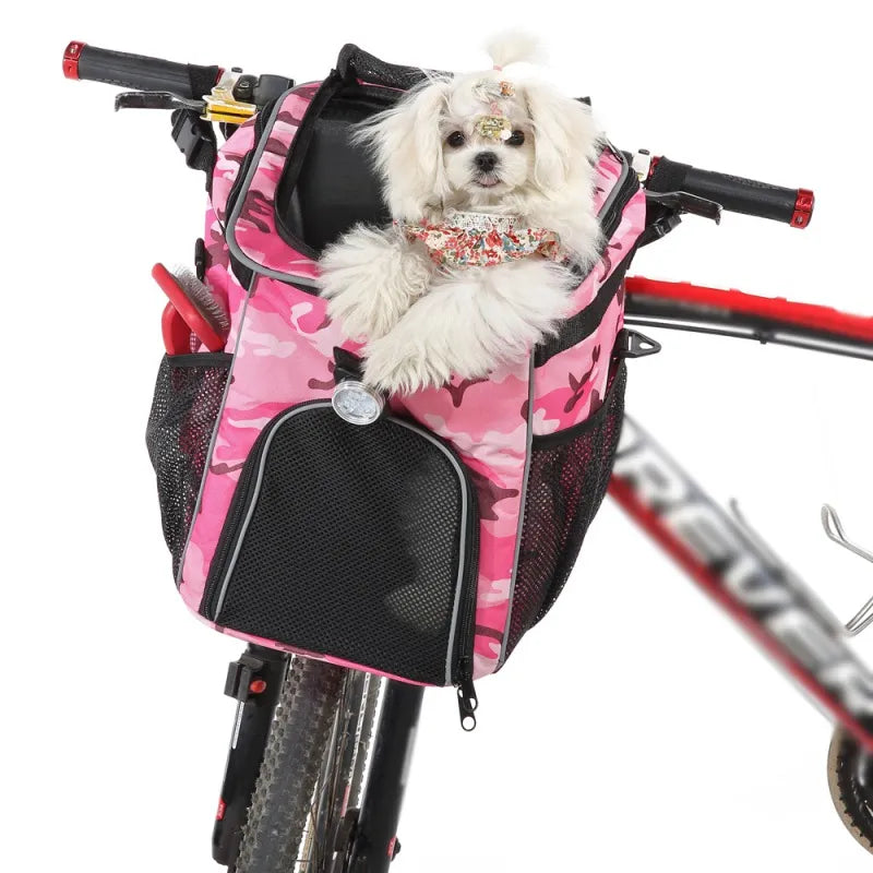 Pet Carrier Bag for Hiking Cycling - specialneedspetshop