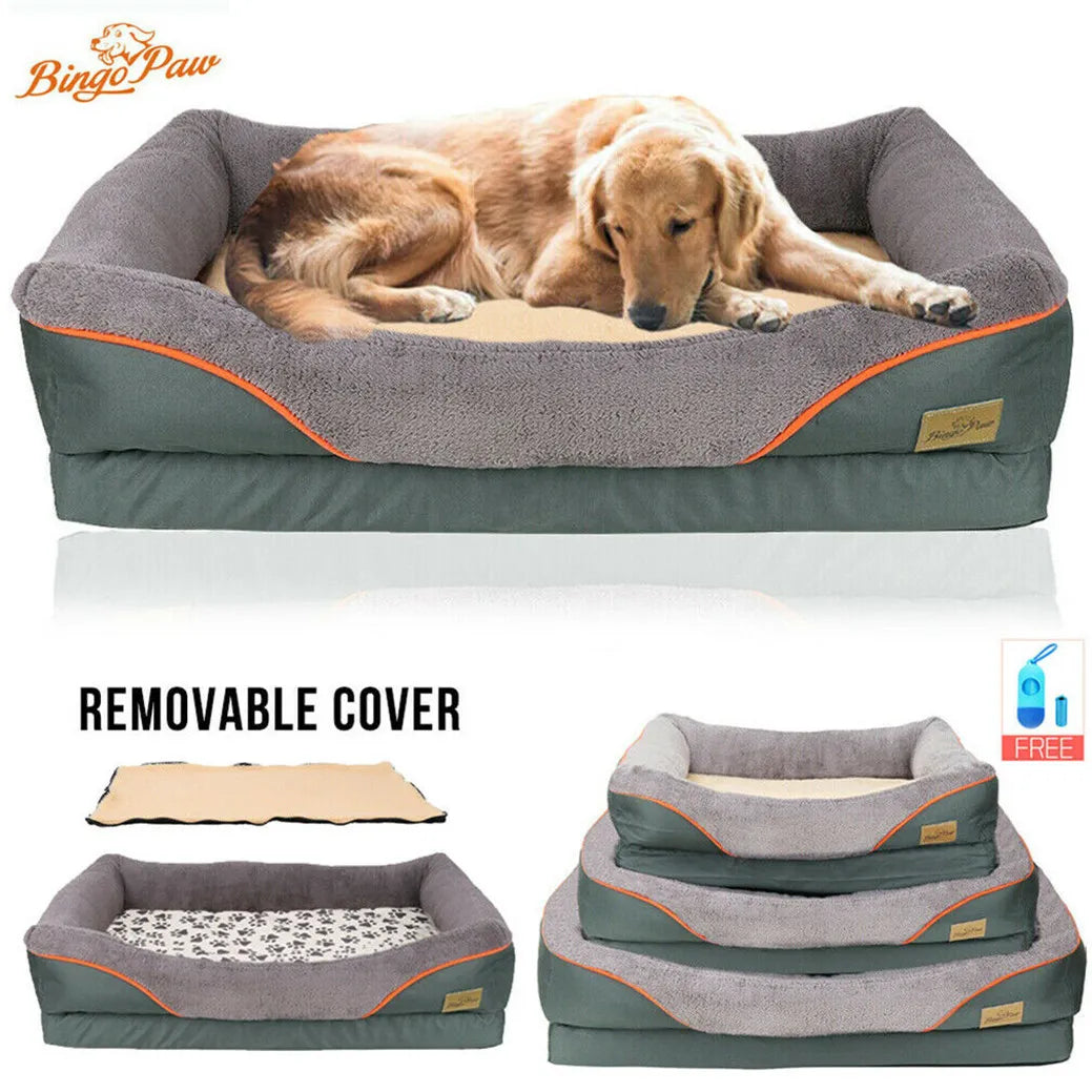 Large Orthopedic Bed  Waterproof - specialneedspetshop