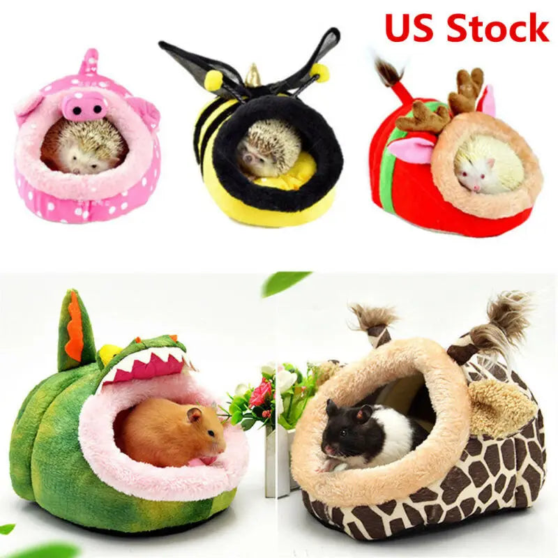 Hamster House Guinea Pig Rodent/Guinea Pig/Rat/Hedgehog Hamster Small Animal Nest Winter Warm