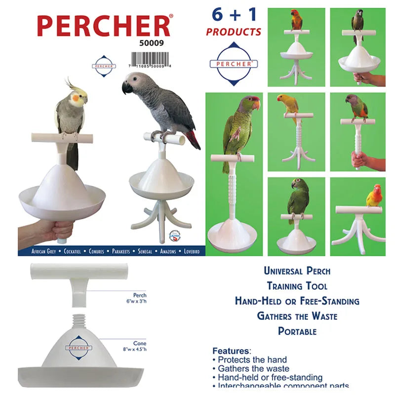 Parrot Stand   Portable Perch and Training Tool