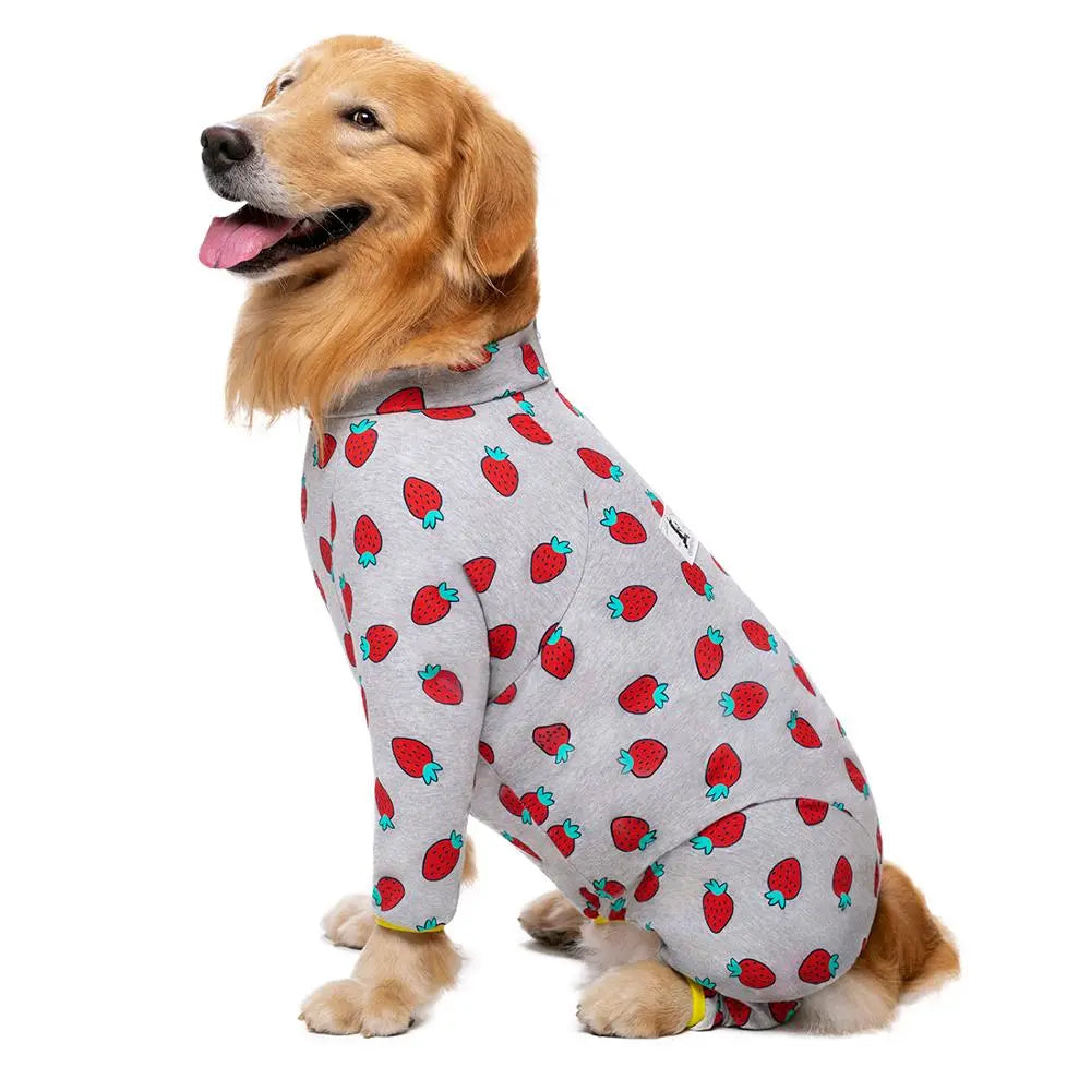 Cotton Dog Clothes Pajamas Jumpsuits