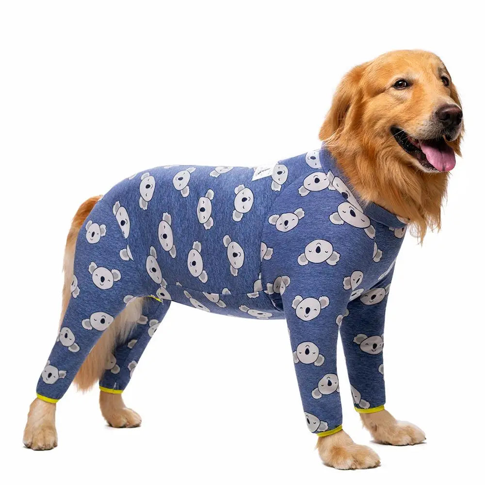 Cotton Dog Clothes Pajamas Jumpsuits