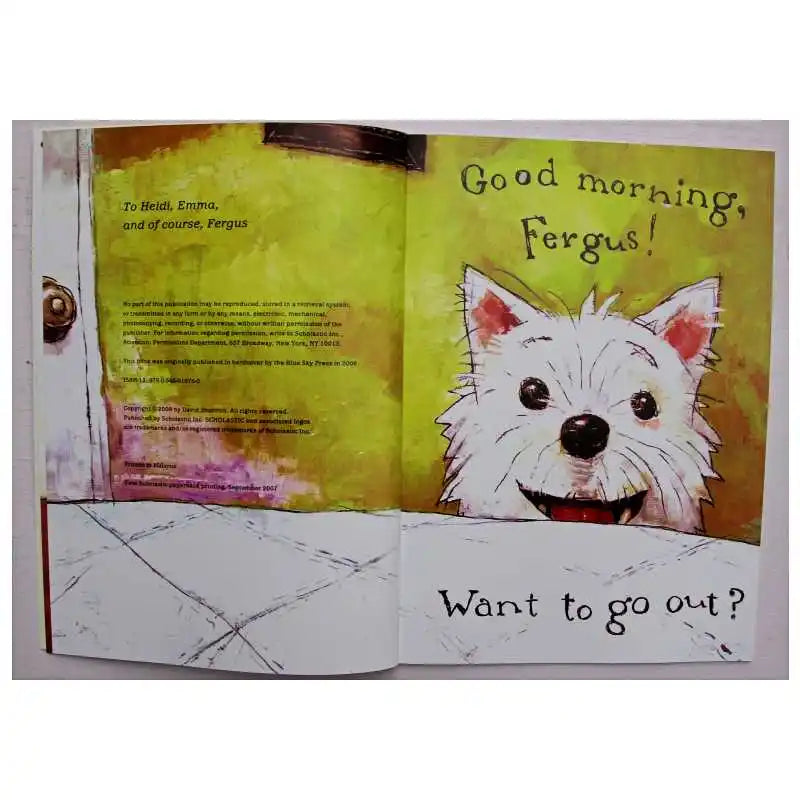 Good Boy, Fergus!   Picture Book Learning Card Story Book For Baby Kids Children