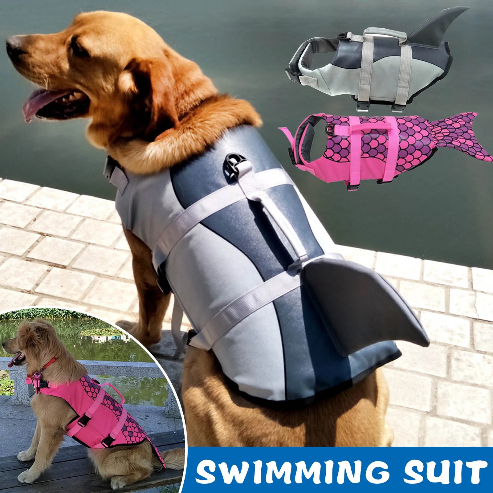 Dog Life Jackets Vest - specialneedspetshop