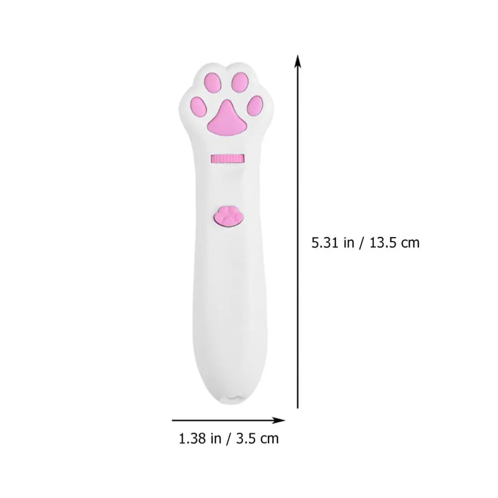 Laser Cat Teasing Stick 5 Modes + Red Dot LED Light Pointer