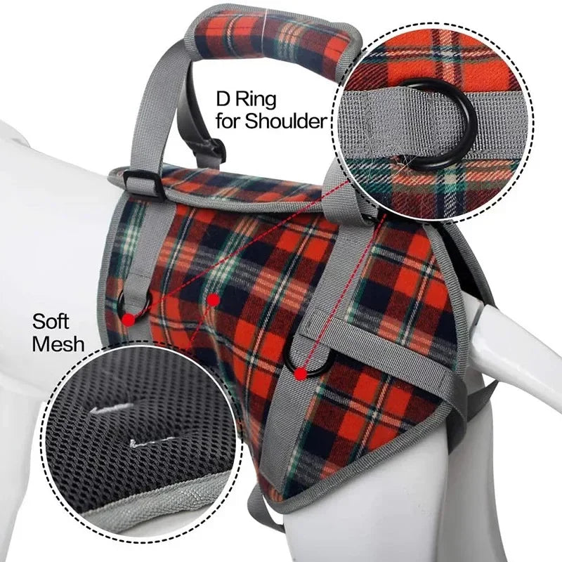 Adjustable Dog Support Harness for Front and Rear Legs