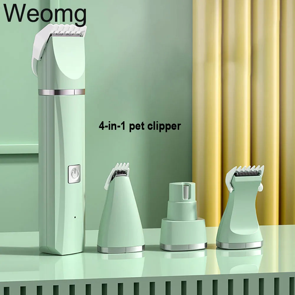 Dog Clipper 3 in 1 Pet Electric Hair Shaver Nail Grinder Haircut Grooming Tools Cat Claw Cutter