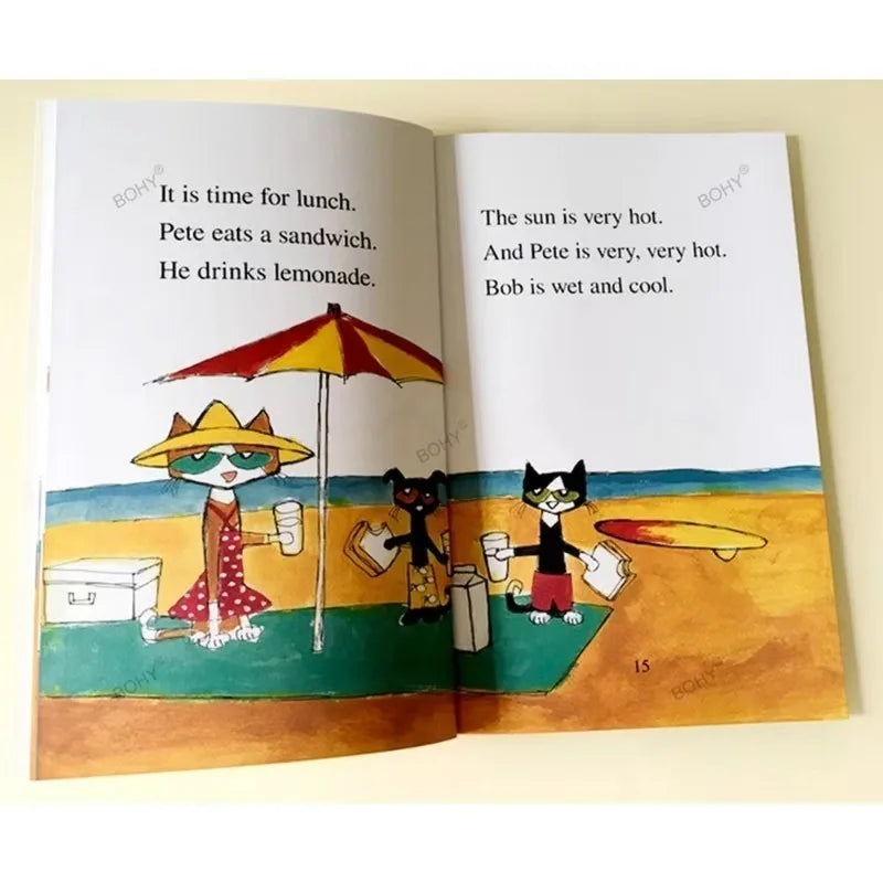 Pete The Cat Picture Book Famous Stories Book Set for Bedtime Reading