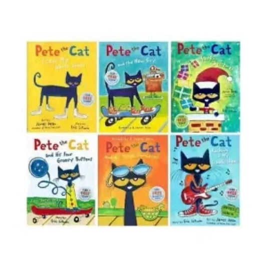 Pete The Cat Picture Book Famous Stories Book Set for Bedtime Reading