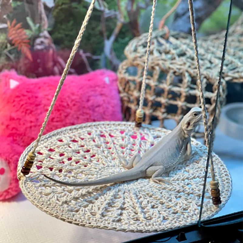 Crawling   Lizard Hammock Cotton Nest