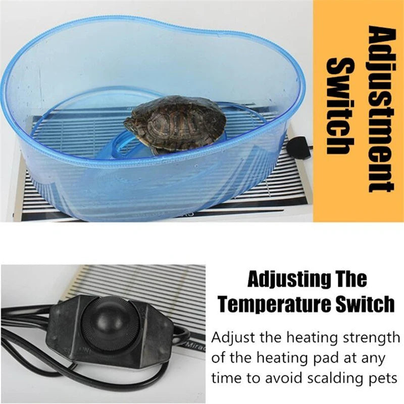 5-45W Terrarium Reptiles Heat Mat Climbing Adjustable Temperature Controller