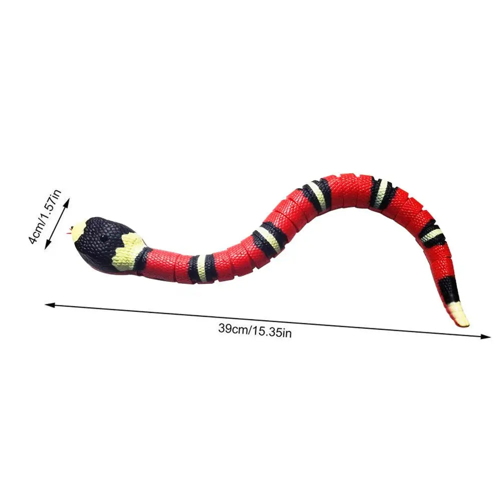 Smart Sensing Interactive Cat Toys Automatic   Snake Cat   USB Rechargeable