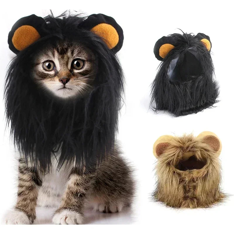 Cat Costume   Lion Mane Cat Wig Hat