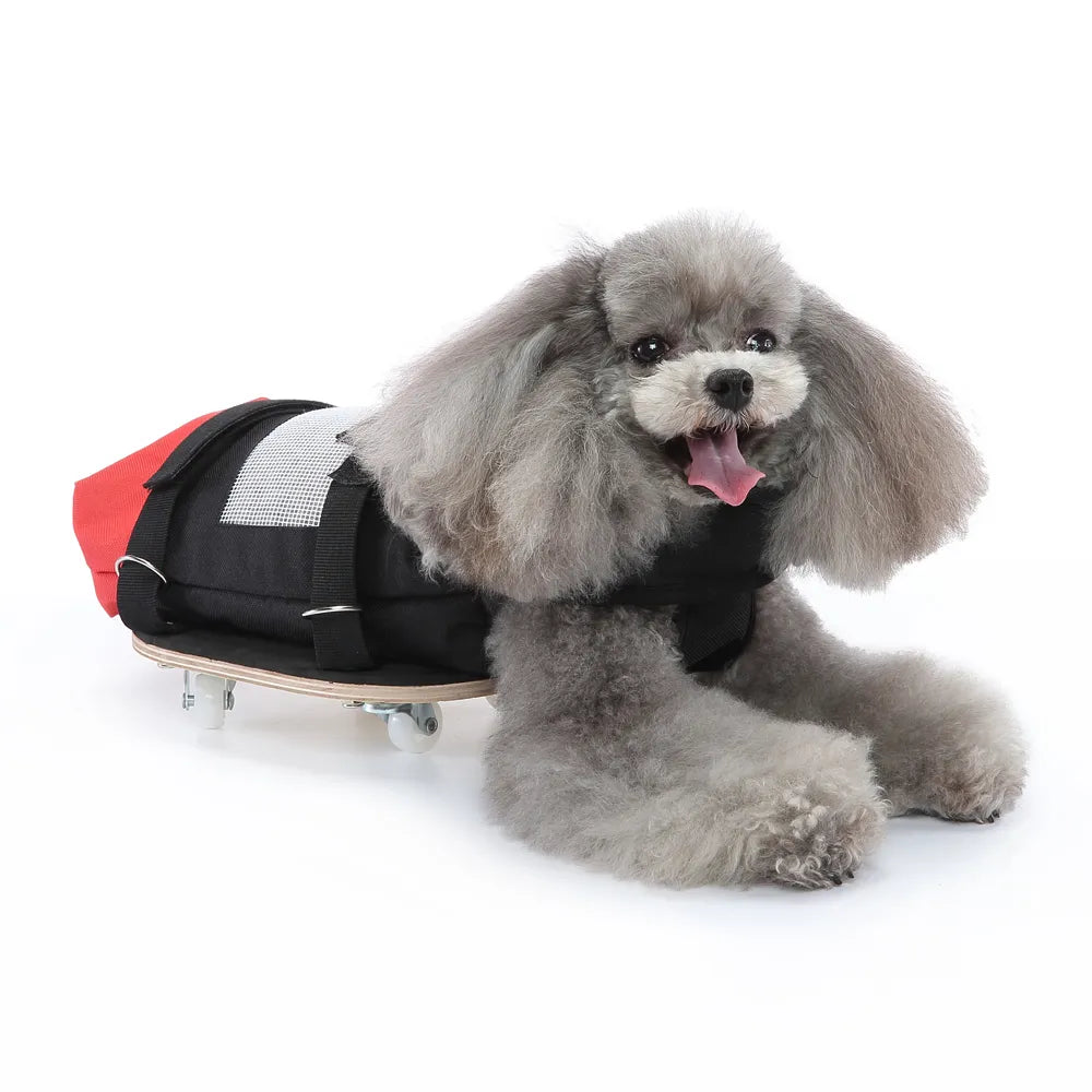 Disabled Dog Scooter Adjustable Legs  Cart Lightweight - specialneedspetshop