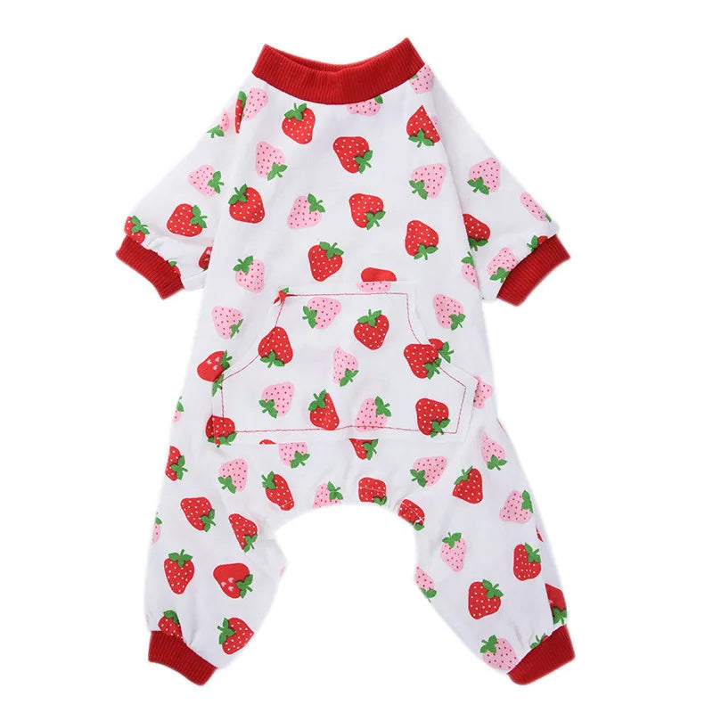 Dog Pajamas for Small Pet Clothing Jumpsuit