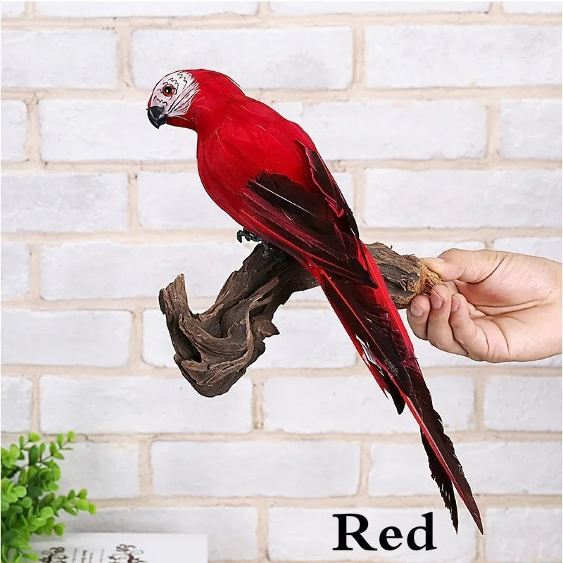 25/35cm Handmade  Parrot Figurine