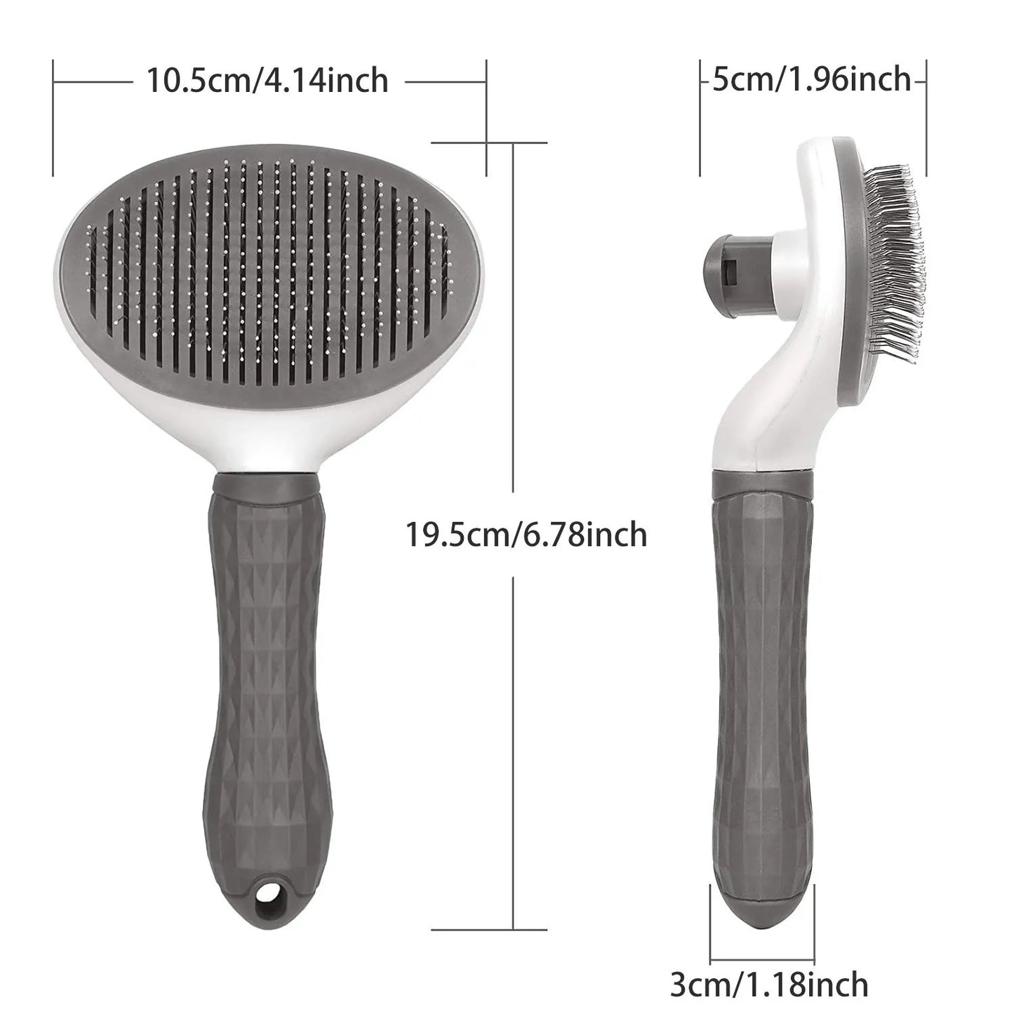 Brush Self Cleaning Hair Remover Brush For Dogs Cats Grooming Tool Pet Dematting Comb