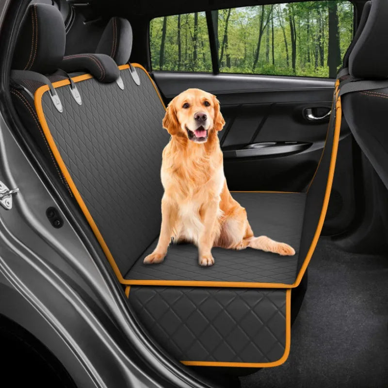 Dog Car Seat Cover Waterproof  Hammock Car Rear Back Seat Protector Mat