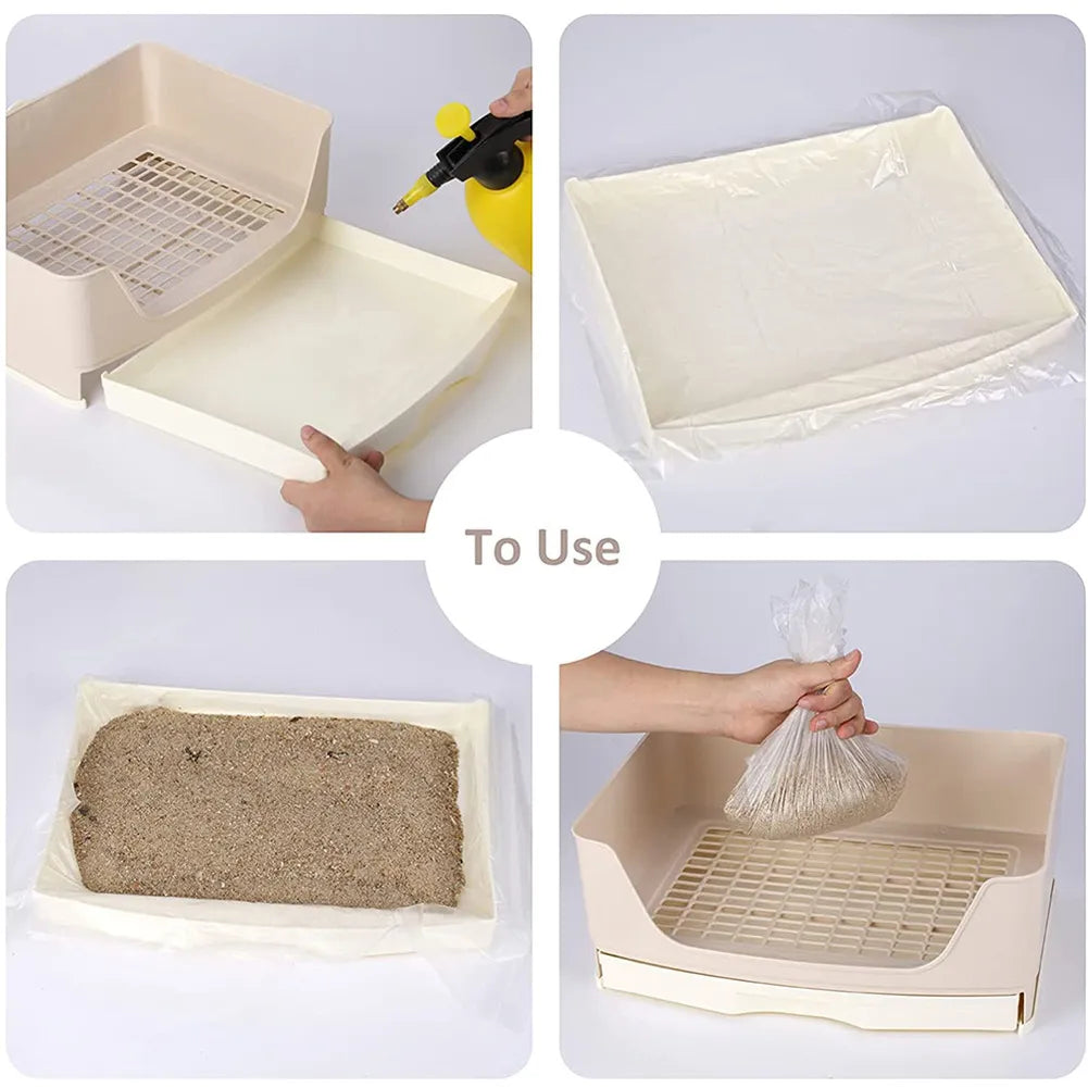 Rabbit Litter Box Drawer 50 Training Pad - specialneedspetshop