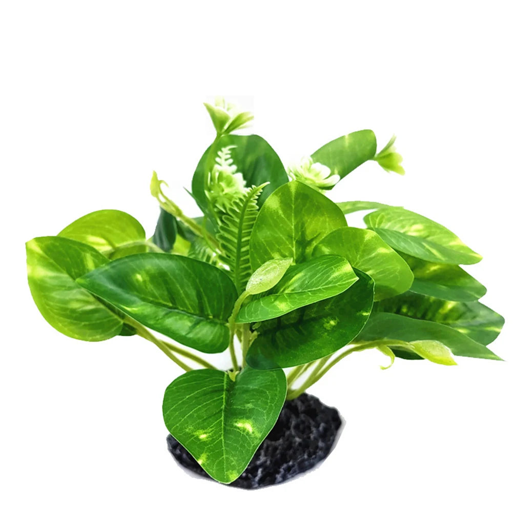 Simulated Reptile Plants for Terrarium  Water Plants