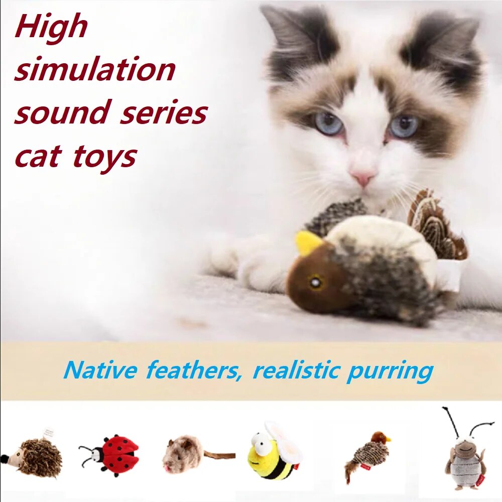 Cat Toy Natural Simulation Multi-species Prey - specialneedspetshop