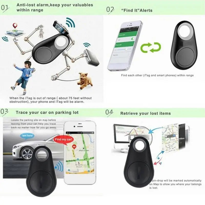 Mini GPS Finders Cat Dog Waterproof Wireless Locator Anti-Lost Tag Locator - specialneedspetshop