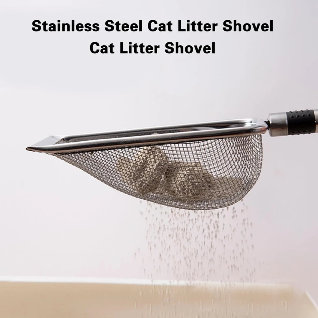 Stainless Steel Cat Litter Shovel Durable