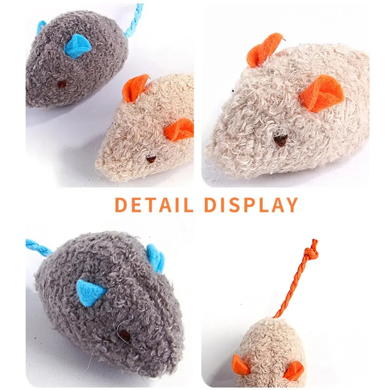 Cat  Plush Mouse  Bite-resistant  Catnip Toy