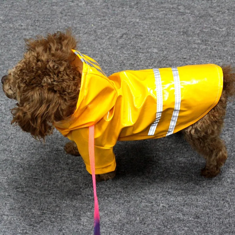 Dog Raincoat Reflective Waterproof  for Small Puppy Cats