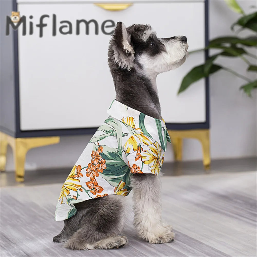 Hawaii Beach Casual Shirt For Dog And Owner Matching Outfits