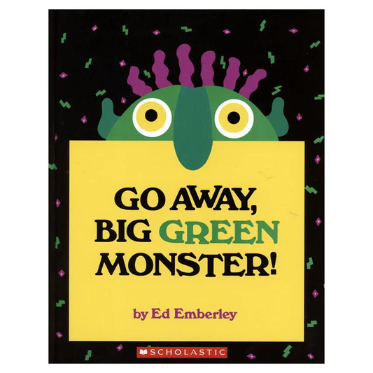 Go Away Big Green Monster Books for Kids Montessori