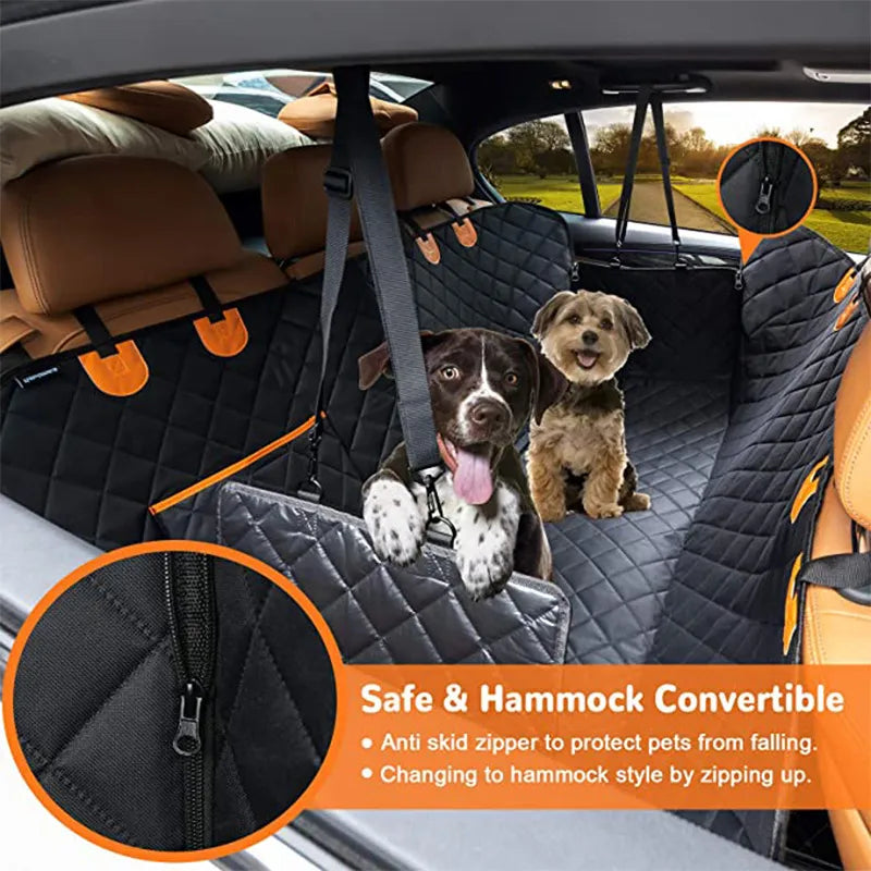 Dog Car Seat Cover Waterproof  Rear Seat Safety Pad - specialneedspetshop