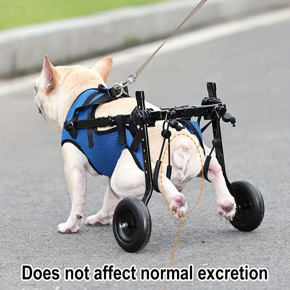 Pet Wheelchair Cart For Back Legs Adjustable Pet Mobility Aids