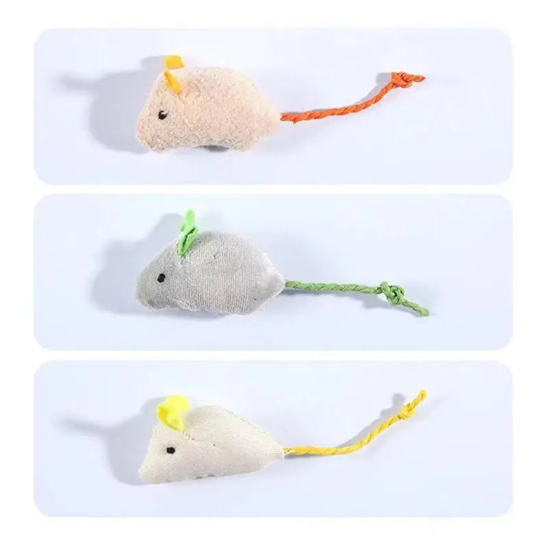 Cat  y Mini Mice   Herbal Rat Toy Plush Herbal Mouse