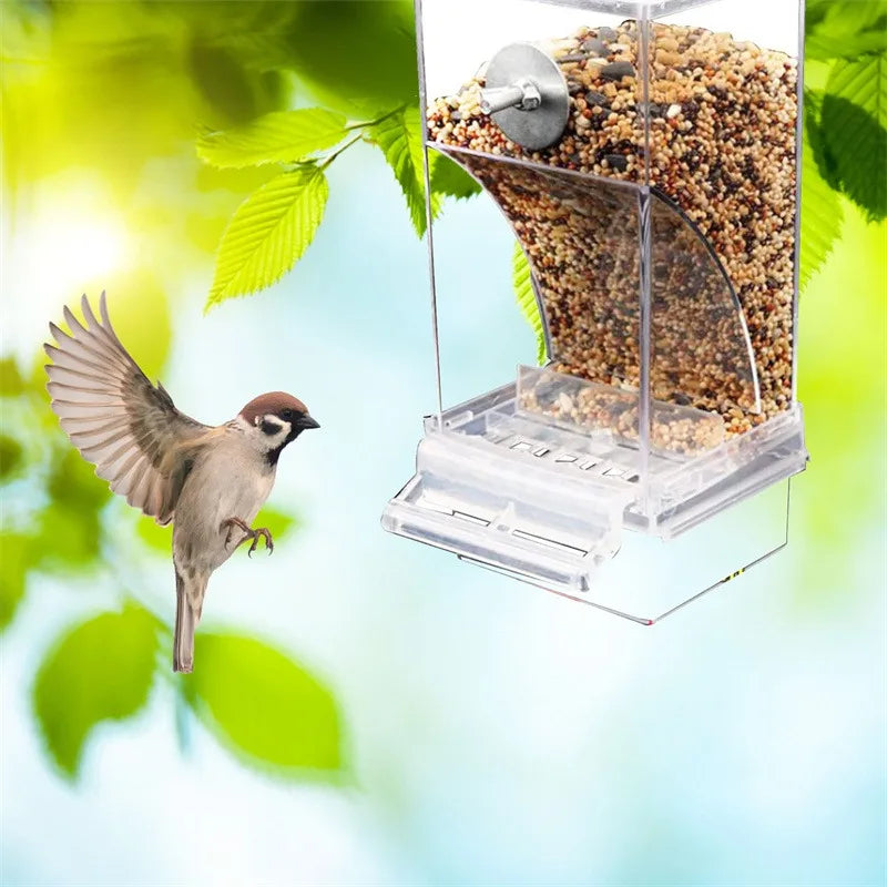 No Mess Bird Feeders Automatic Feeder Drinker