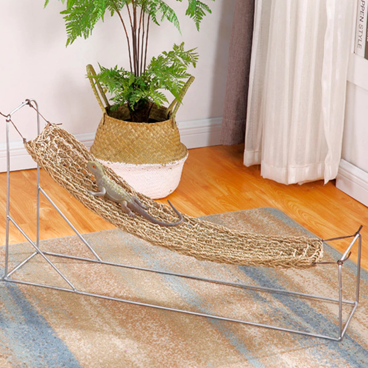 Reptile Hammock Terrarium Decoration For Lizard Lounger