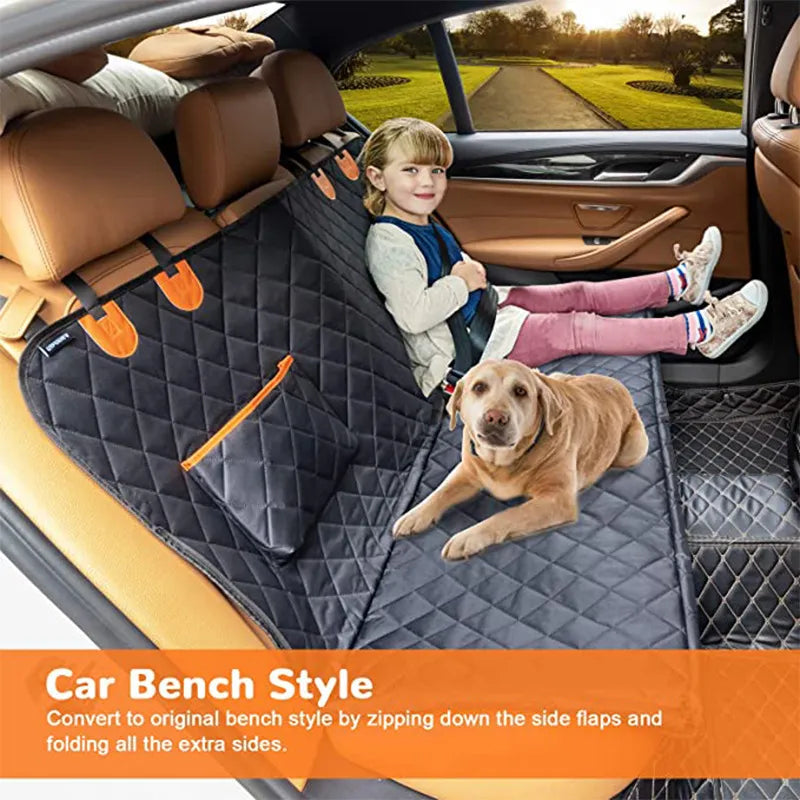 Dog Car Seat Cover Waterproof  Rear Seat Safety Pad - specialneedspetshop