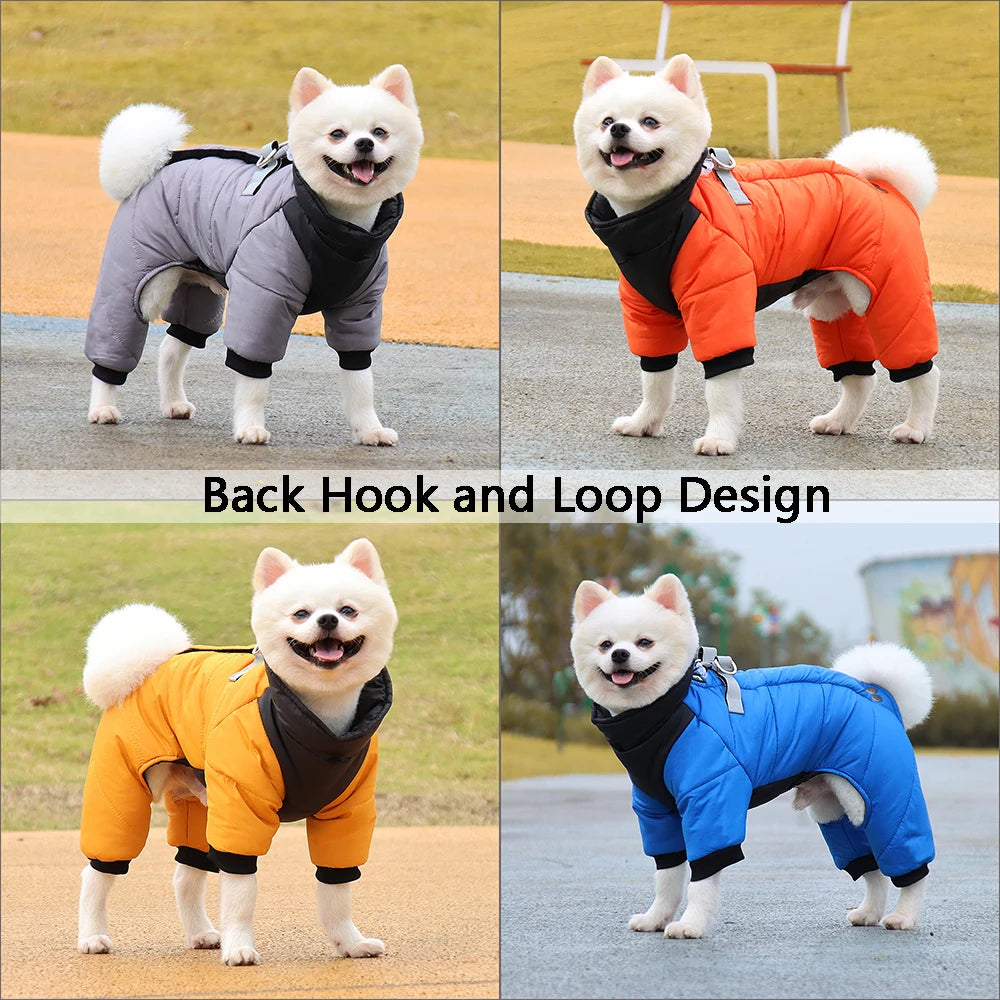 Winter Warm Jacket Waterproof  for Small Medium Dogs