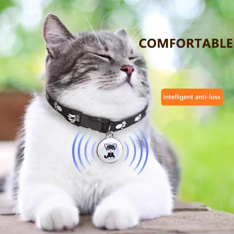 Pet GPS Tracker Bluetooth Anti-Lost  Waterproof Locator Real-time Tracking