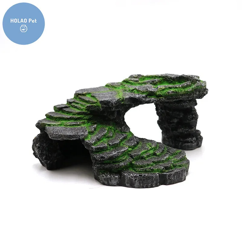 Aquarium Reptile Back Drying Table  Climbing Platform