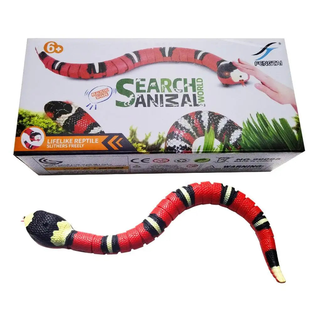 Smart Sensing Interactive Cat Toys Automatic   Snake Cat   USB Rechargeable