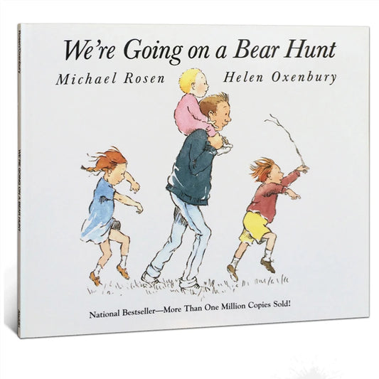 We're Going on a Bear Hunt  Stories Picture card Book For Children