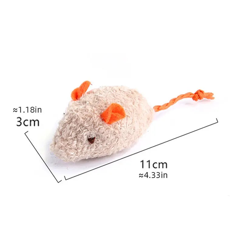 Cat  Plush Mouse  Bite-resistant  Catnip Toy