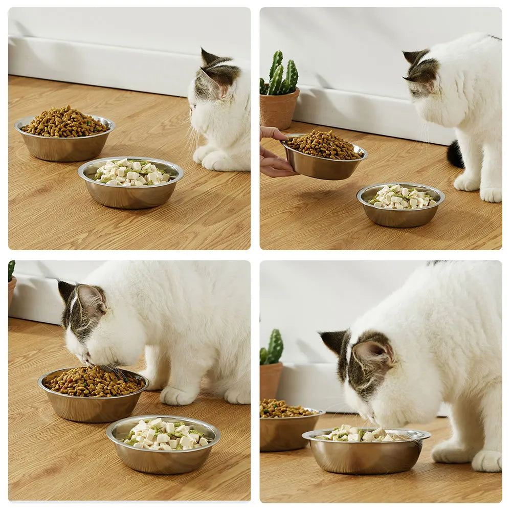 Large Capacity Stainless Steel  Feeding Bowl