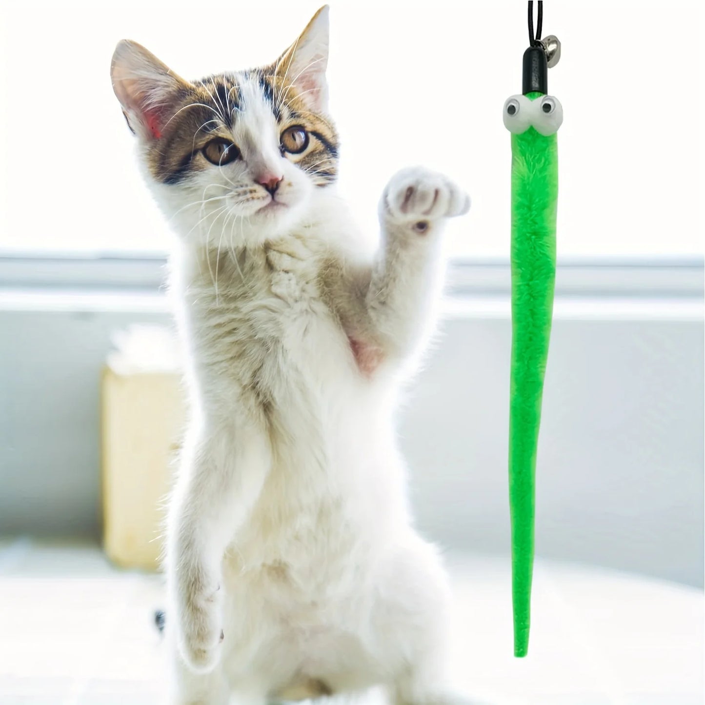 9 PCS Cat Wand  s Interactive Cat Toys