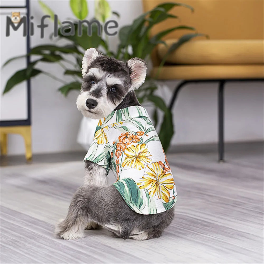 Hawaii Beach Casual Shirt For Dog And Owner Matching Outfits