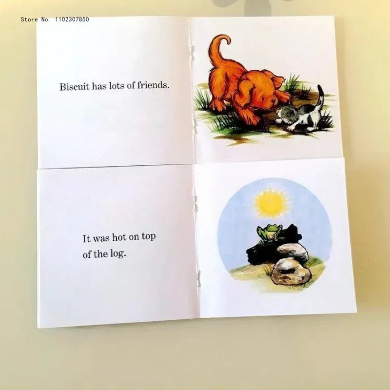 24 Books Biscuit Series Phonics   Picture Books "I Can Read" For Child   Bedtime Story Book